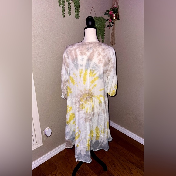 Women’s S Belle France Tie-Dye Boho Tunic (Excellent Condition, Gently Used) - Picture 6 of 7